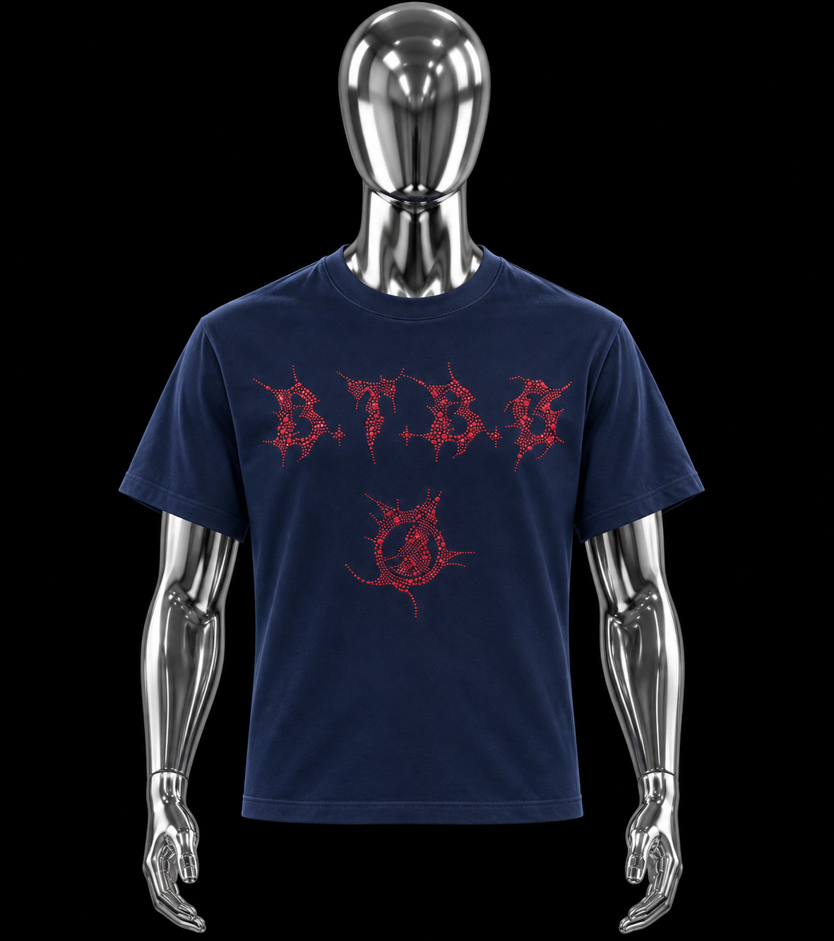 BTBG Signature Red Rhinestone Blue Set