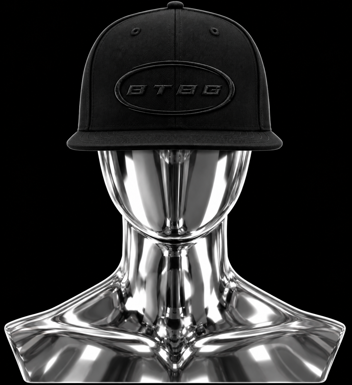 BTBG Core Black Logo Hat