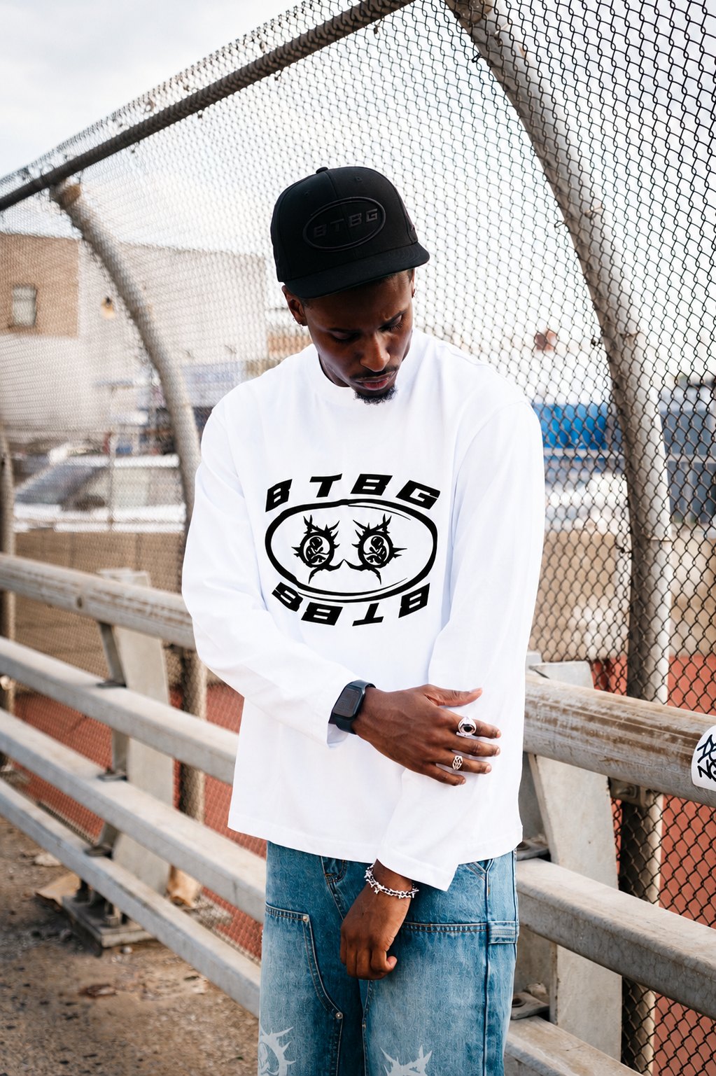 BTBG Core White Long Sleeve T-Shirt