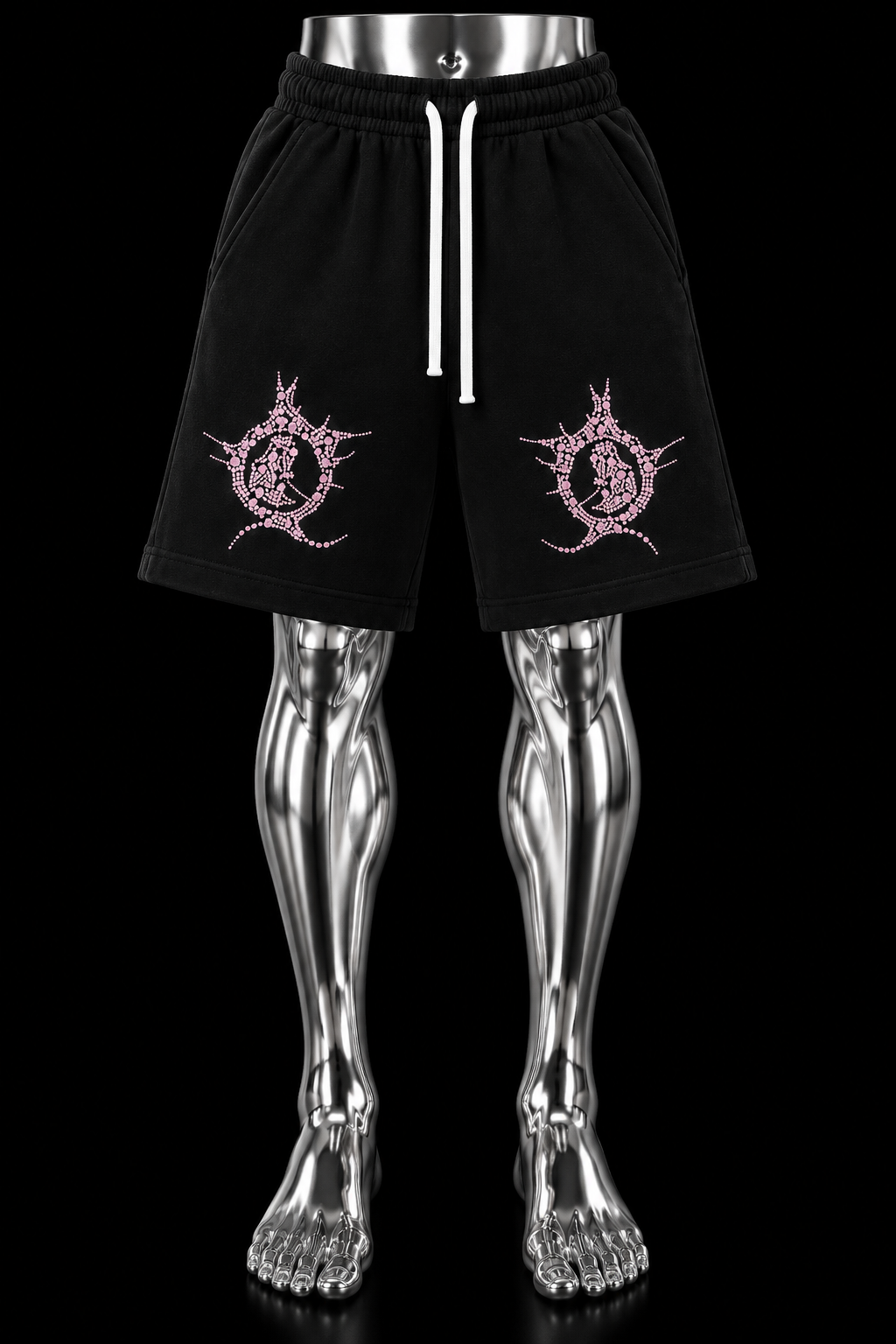 BTBG Signature Pink Rhinestone Black Set