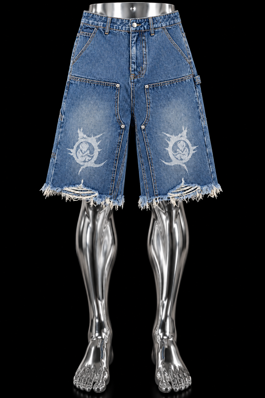 BTBG Core Blue Denim Shorts