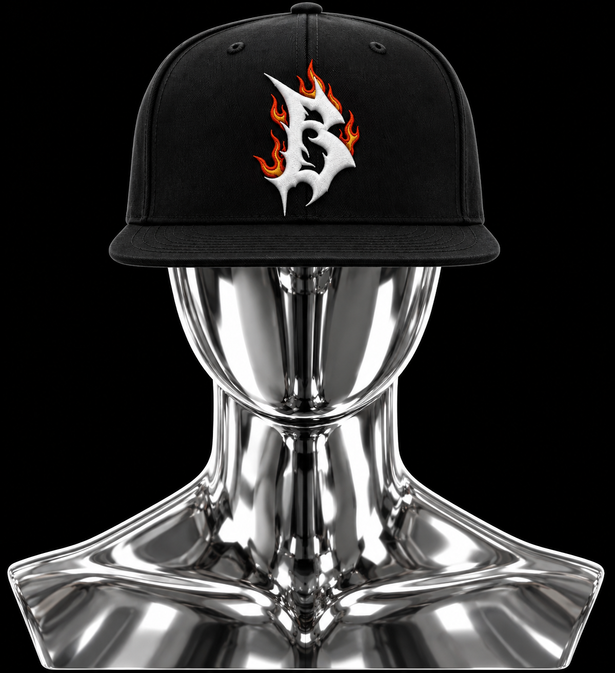 BTBG "On Fire" Orange Flames Hat