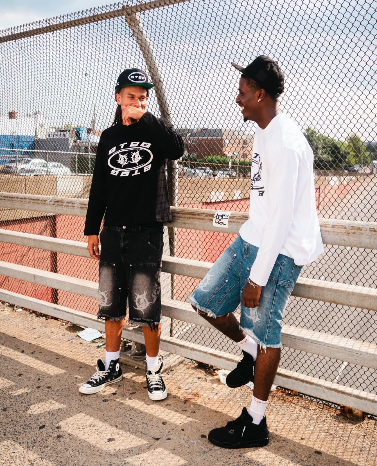 BTBG Core Blue Denim Shorts