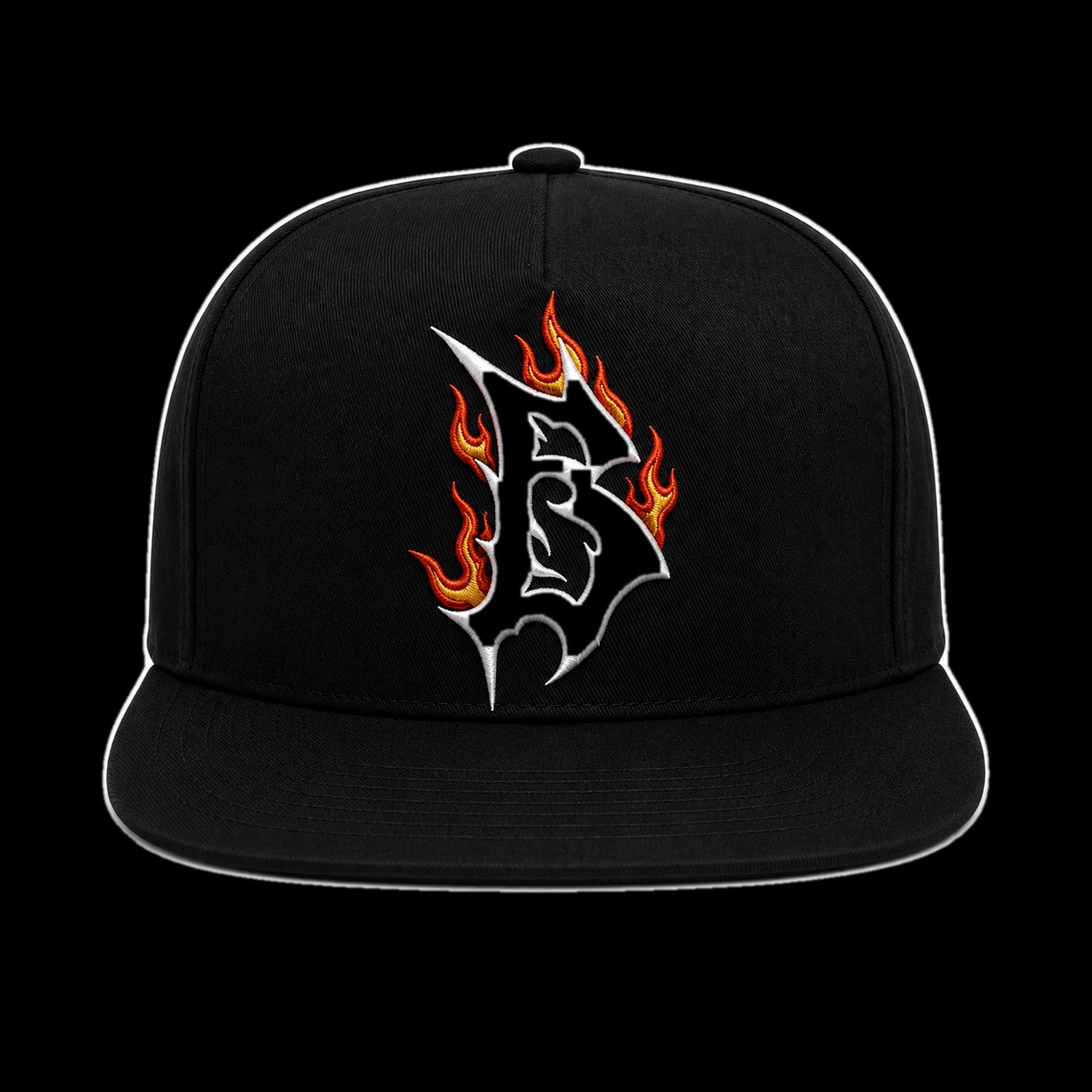 BTBG Orange Flame Hat